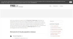 Desktop Screenshot of free-cv.com